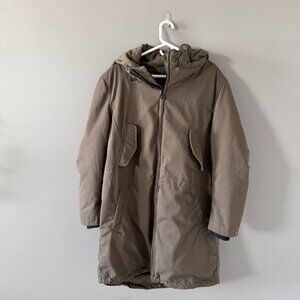 Nature Men's Olive Green Winter Jacket